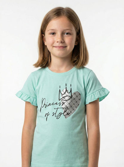 DU PAREIL GIRLS PRINTED T SHIRT
