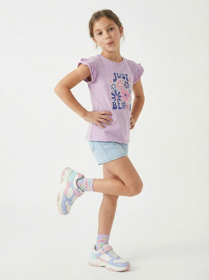 DU PAREIL GIRLS PRINTED T SHIRT