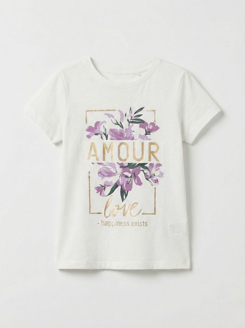 DU PAREIL GIRLS PRINTED T SHIRT